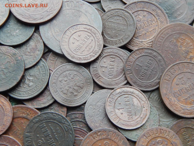 278 монет кладовой меди (1870-1916), 1-5кк, цена фикс ! - all-4