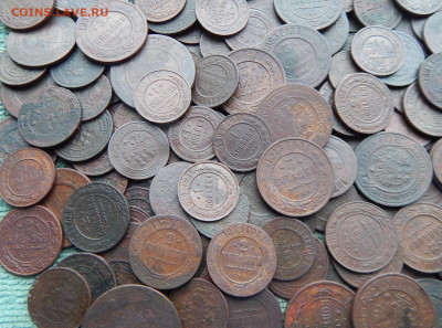 278 монет кладовой меди (1870-1916), 1-5кк, цена фикс ! - all-6