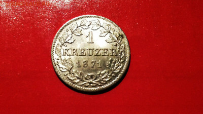 Германия. 1 крейцер 1871 серебро сохран Бавария - s-l1600 - 2021-03-01T191138.151