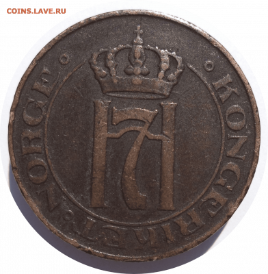 5 эре 1911 г. НОРВЕГИЯ до 03.03.21 в 22:00 МСК - Rounded_20210302_122919