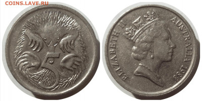 5 центов 1988 г. АВСТРАЛИЯ до 03.03.21 в 22:00 МСК - IMG_20210302_134553