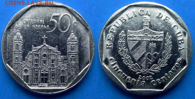 Куба - 50 сентаво 2002 года до 8.03 - Куба 50 сентаво, 2002