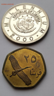 5$ Миллен. Либерия и Палестина 25 кирш до 7. 03.21г.22:00 - 20210302_123309