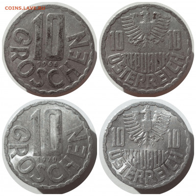 ФИКС 10 грошей АВСТРИЯ (1955-1996 гг) до 04.03.21 в 22:00 МС - CollageMaker_20201218_190334626