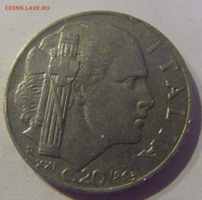 20 чентезимо 1943 Италия №1 07.03.2021 22:00 М - CIMG9117.JPG