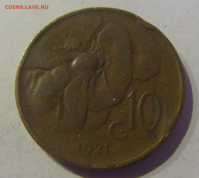 10 чентезимо 1921 Италия №1 07.03.2021 22:00 М - CIMG9125.JPG
