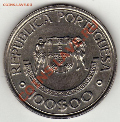 Португалия 100 эскудо 1989 Канары до 13.10.11 22ч (663) - img446