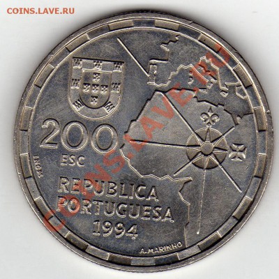 Португалия 200 эскудо 1994 Раздел мира до 13.10. 22ч (676) - img468