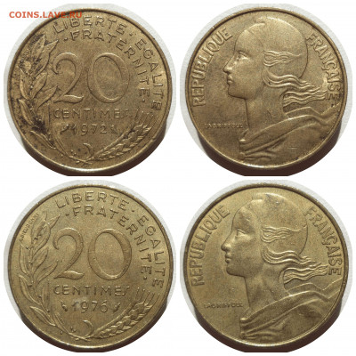 ФИКС 20 сантимов ФРАНЦИЯ (1972-1996 гг) до 04.03.21 в 22:00 - CollageMaker_20210303_004528284 (1)