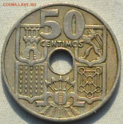Испания 50 сентаво 1949. 05 . 03. 2021 в 22 - 00. - DSC_0610.JPG