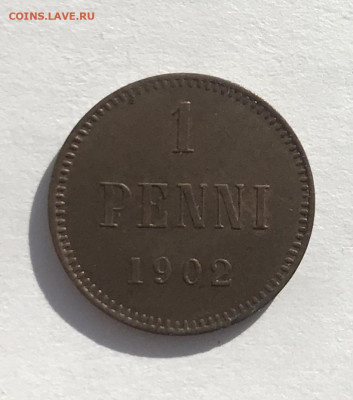 1 пенни 1902 г., unc До 7.03.2021 22.00 по МСК - F296272E-6501-46FC-B3DA-436C873605F8
