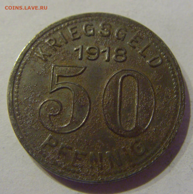 Нотгельд 50 пф 1918 Эльберфельд №2 09.03.21 22:00 М - CIMG9673.JPG