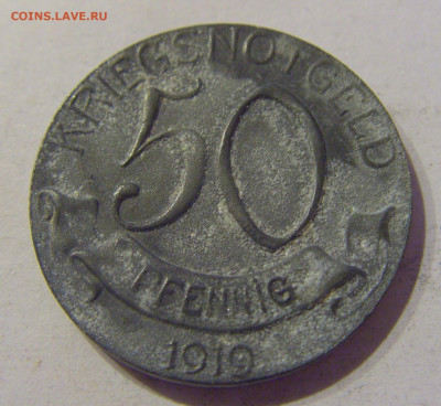 Нотгельд 50 пф 1919 Вольвах №1 09.03.21 22:00 М - CIMG9721.JPG