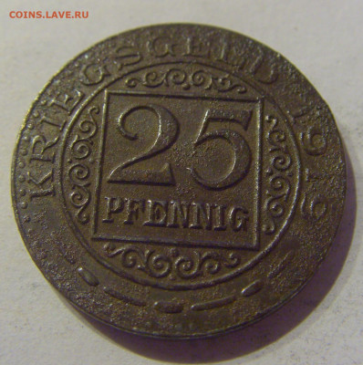 Нотгельд 25 пф 1919 Оберхаузен №1 09.03.21 22:00 М - CIMG9729.JPG
