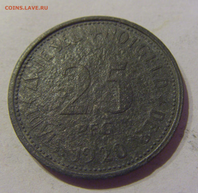 Нотгельд 25 пф 1920 Цвизель №1 09.03.21 22:00 М - CIMG9741.JPG