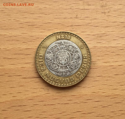 биметалл Мексика 10 новых песо 1993 серебро - bimetall_meksika_10_novykh_peso_1993_serebro (2)