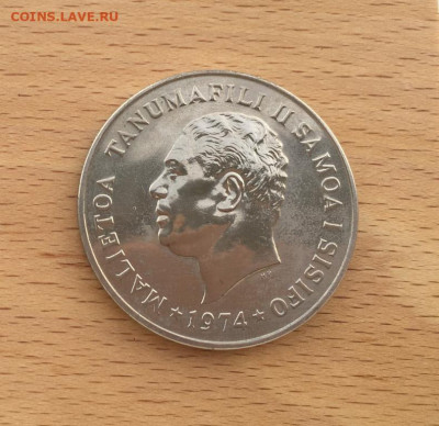Крона Шайба Самоа 1 Тала 1974 Пальма флора - krona_shajba_samoa_1_tala_1974_palma_flora (3)