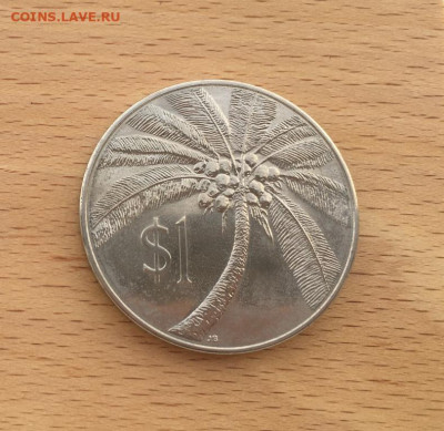 Крона Шайба Самоа 1 Тала 1974 Пальма флора - krona_shajba_samoa_1_tala_1974_palma_flora (2)