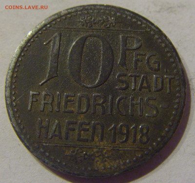 Нотгельд 10 пф 1918 Фридрихсхафен №2 09.03.21 22:00 М - CIMG9817.JPG