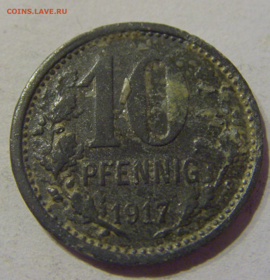 Нотгельд 10 пф 1917 Унна №2 09.03.21 22:00 М - CIMG9831.JPG