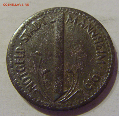 Нотгельд 10 пф 1919 Манхейм №3 09.03.21 22:00 М - CIMG9845.JPG