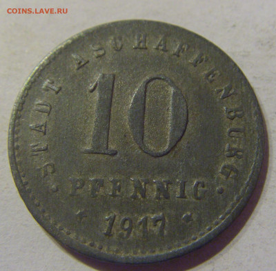 Нотгельд 10 пф 1917 Ашаффенбург №1 09.03.21 22:00 М - CIMG9891.JPG