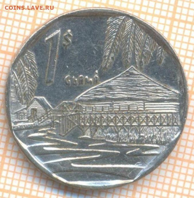 Куба 1 песо 1998 г., до 09.03.2021 г. 22.00 по Москве - Куба 1 песо 1998 2335а