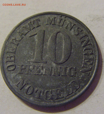 Нотгельд 10 пф 1920 Мюнзинген №1 09.03.21 22:00 М - CIMG9919.JPG