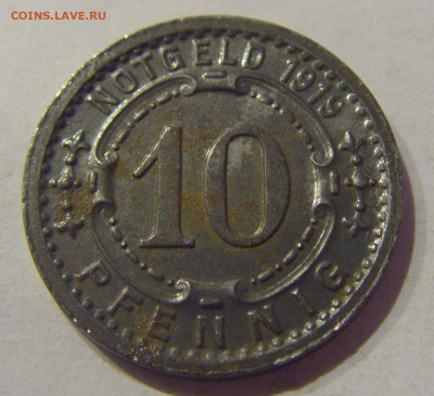 Нотгельд 10 пф 1919 Виттен №1 09.03.21 22:00 М - CIMG9935.JPG