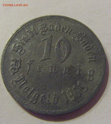 Нотгельд 10 пф 1919 Баден-Баден №1 09.03.21 22:00 М - CIMG9943.JPG