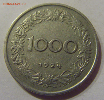 1000 крон 1924 Австрия №2 09.03.21 22:00 М - CIMG0007.JPG
