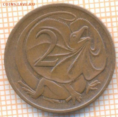 Австралия 2 цента 1974 г., до 10.03.2021 г. 22.00 по Москве - Австралия 2 цента 1974 2353