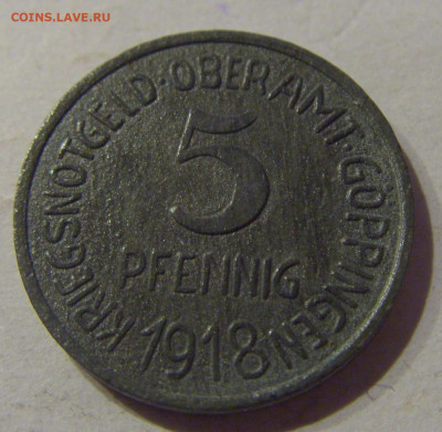 Нотгельд 5 пф 1918 Гёппинген №2 09.03.21 22:00 М - CIMG0211.JPG