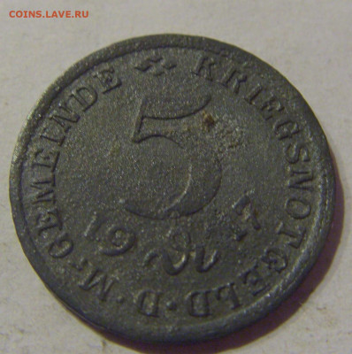 Нотгельд 5 пф 1917 Вейлер №2 09.03.21 22:00 М - CIMG0219.JPG