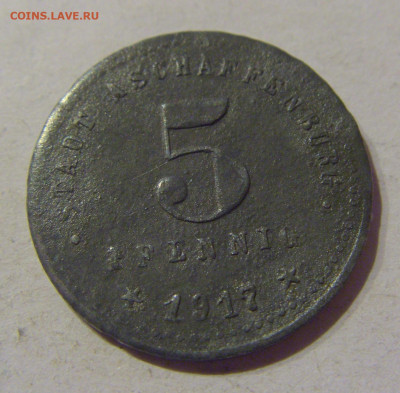 Нотгельд 5 пф 1917 Ашаффенбург №1 09.03.21 22:00 М - CIMG0231.JPG