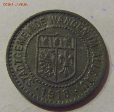 Нотгельд 5 пф 1918 Ванген-им-Алльгой №1 09.03.21 22:00 М - CIMG0244.JPG