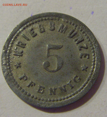 Нотгельд 5 пф 1917 Фихтах №1 09.03.21 22:00 М - CIMG0250.JPG