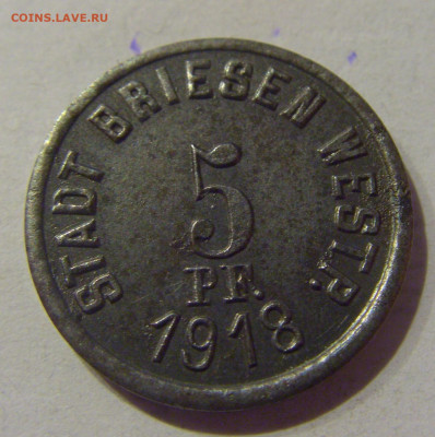 Нотгельд 5 пф 1918 Бризен №1 09.03.21 22:00 М - CIMG0261.JPG