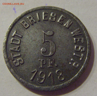 Нотгельд 5 пф 1918 Бризен №1 09.03.21 22:00 М - CIMG0259.JPG