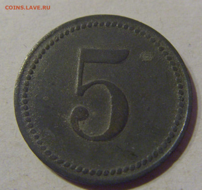 Нотгельд 5 пф 1917 Карлштадт №1 09.03.21 22:00 М - CIMG0295.JPG