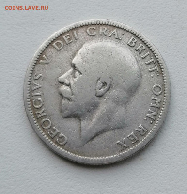 Великобритания 2 шиллинга (флорин), 1929 (Серебро 0.500) - w-0w7pHpW7w