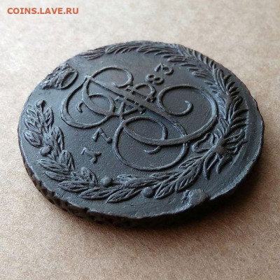 5 копеек 1783 ЕМ (Отличная, в коллекцию) до 06.03 в 22.00 - 2