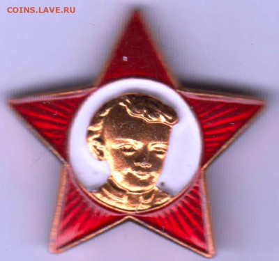 Знак звёздочка Октябрёнка до 11.03.21 г. в 23.00 - 012
