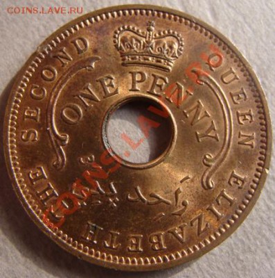 - Британская Нигерия 1 пенни 1959 UNC - до 13.10.11 22Мск - Coin1165(2)
