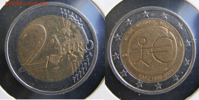 2 евро Бельгия 2009 10 лет валютному союзу 11.03 в 22.15 - Бельгия 2009 10 лет валютному союзу