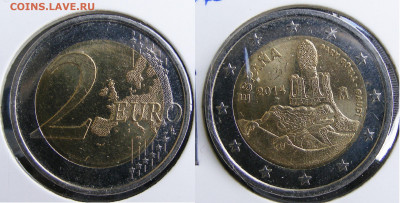 2 евро Испания 2014 Парк Гуэль Гауди 11.03 в 22.15 - Испания 2014 Парк Гуэль Гауди