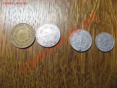 ГДР 4 монеты 1967,1969,1972,1975гг  22.00мск  12.10.2011г - IMG_3903.JPG
