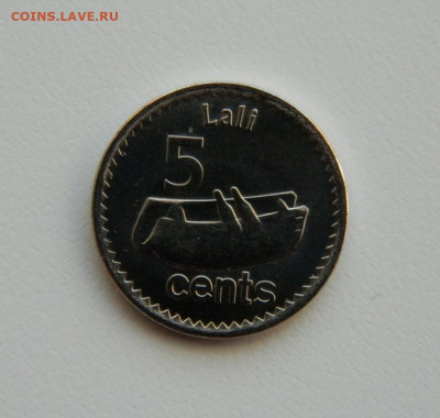 Фиджи 5 центов 2014 г. (Фауна)  до 09.03.21 - DSCN6899.JPG