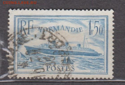 Франция 1935 корабль 1м ( светло голубая) до 12 03 - 161