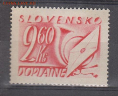 Словакия 1942 1м * 2,6кр до 12 03 - 182